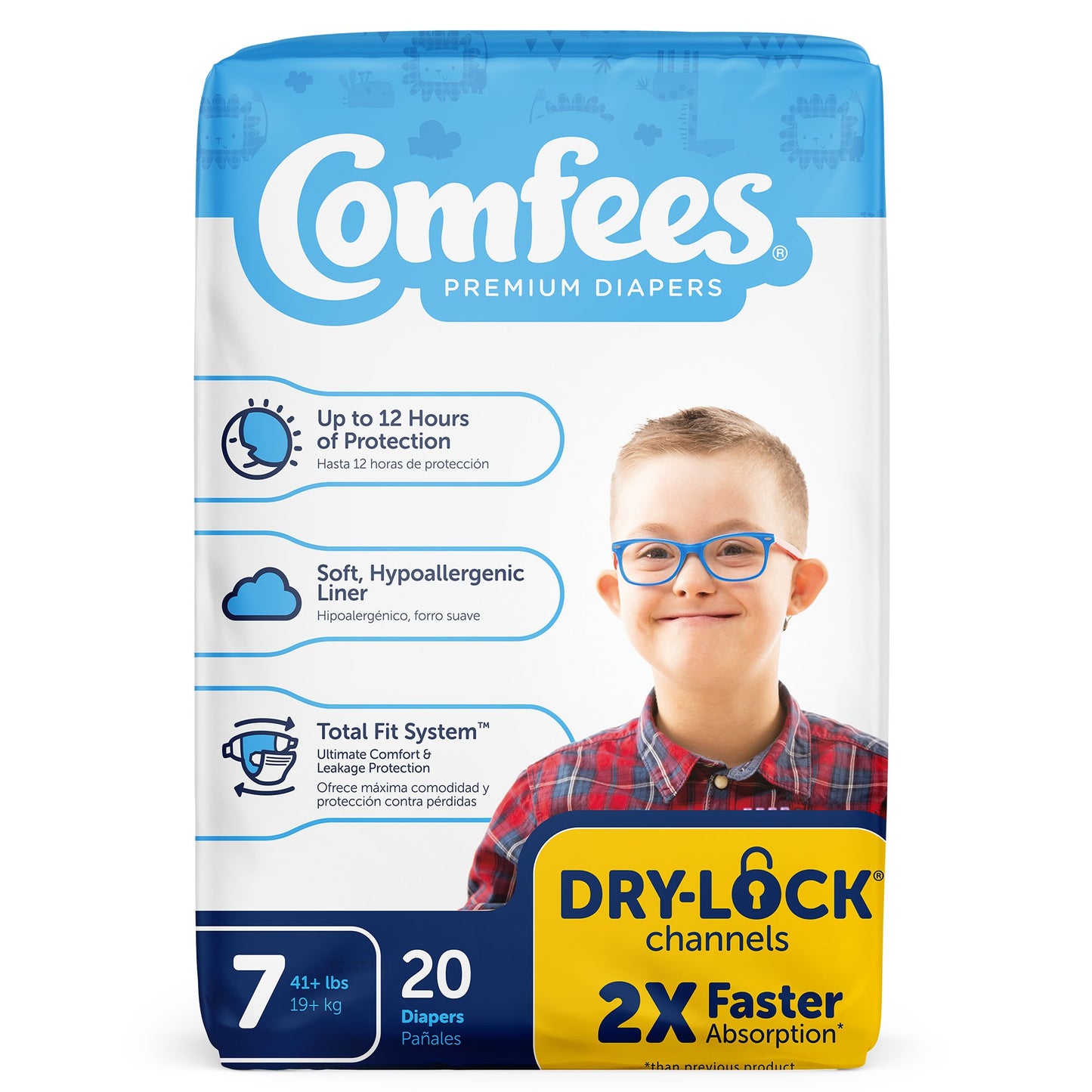 DIAPER, BABY COMFEES SZ7