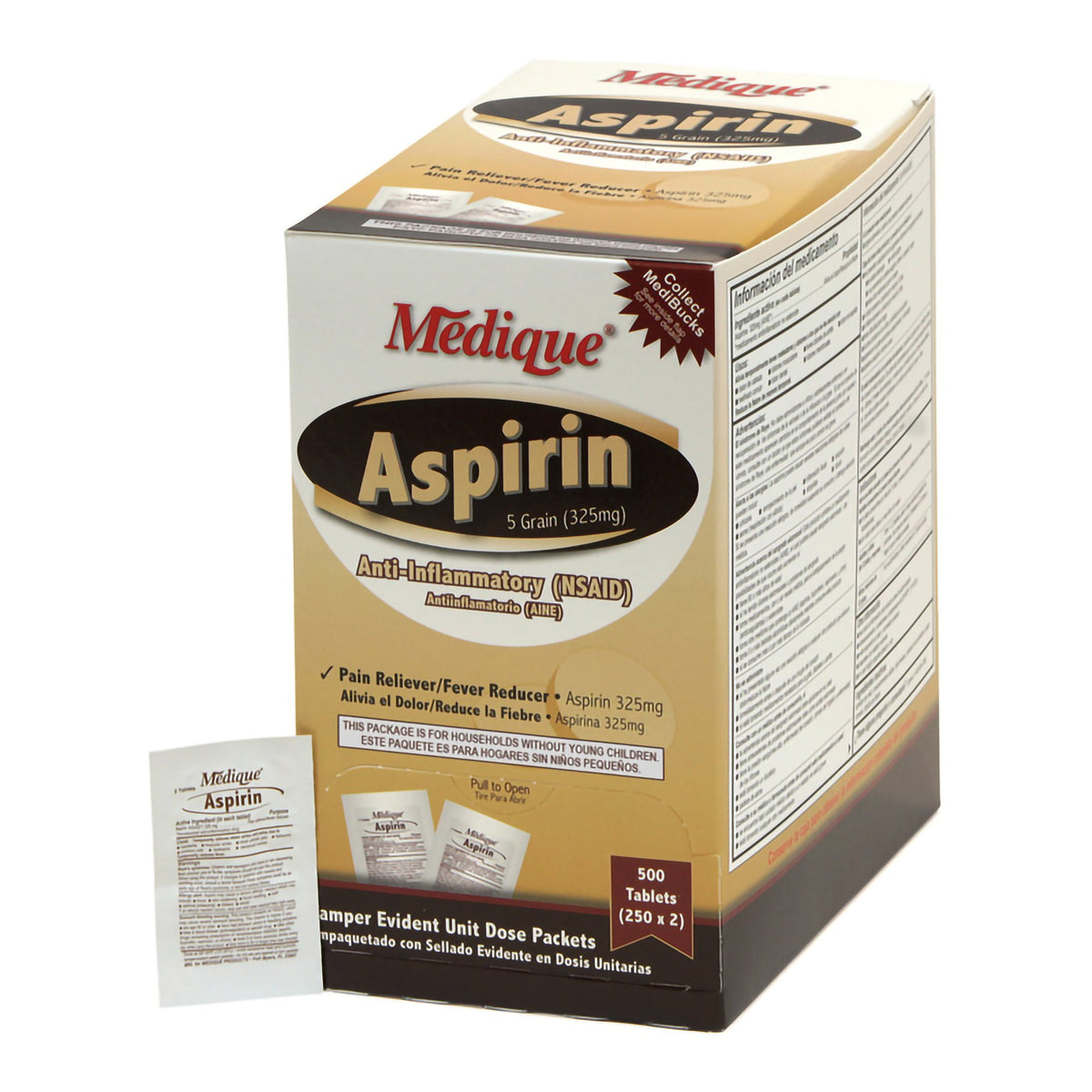 ASPIRIN, TAB 325MG