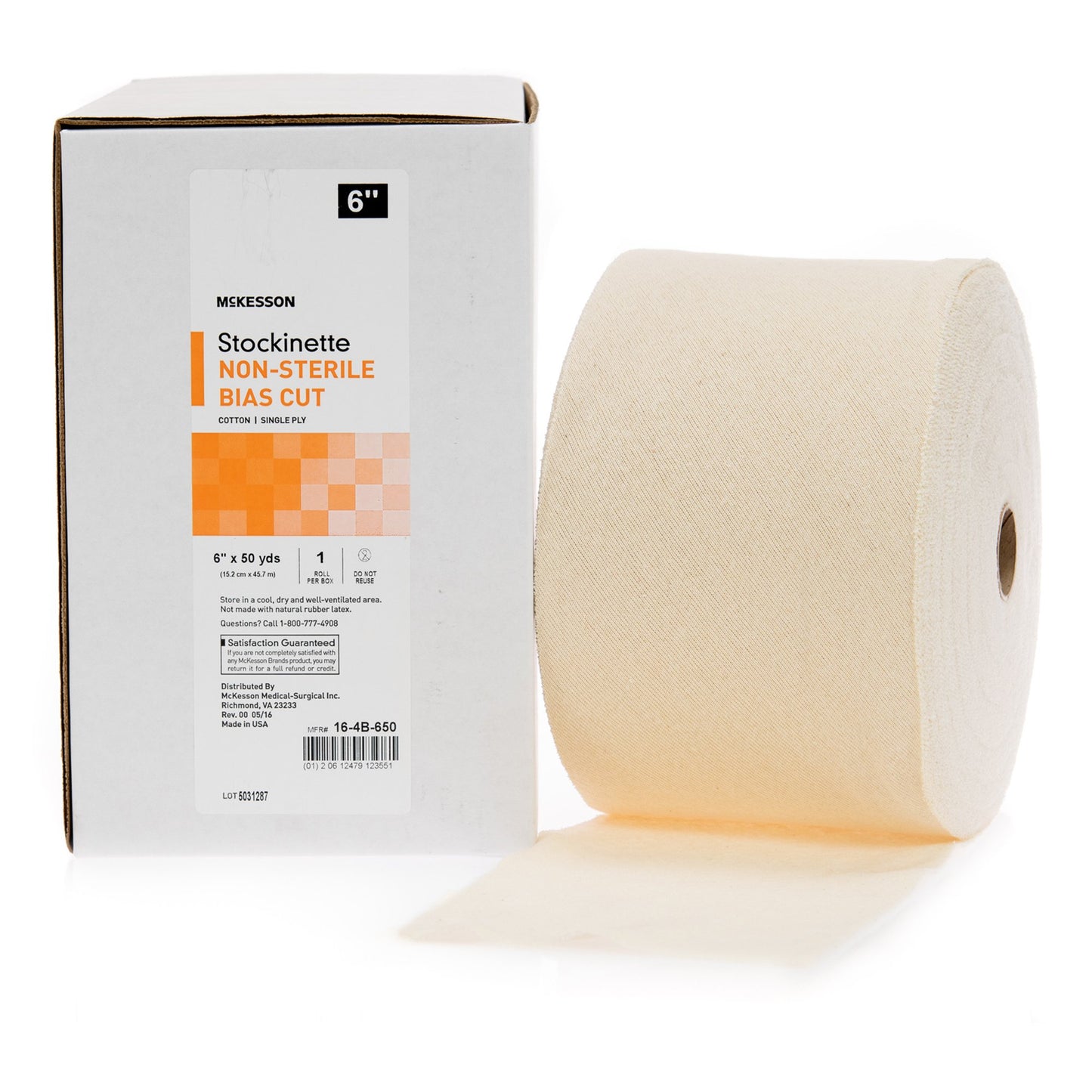 STOCKINETTE, BIAS N/S 6"X50YD