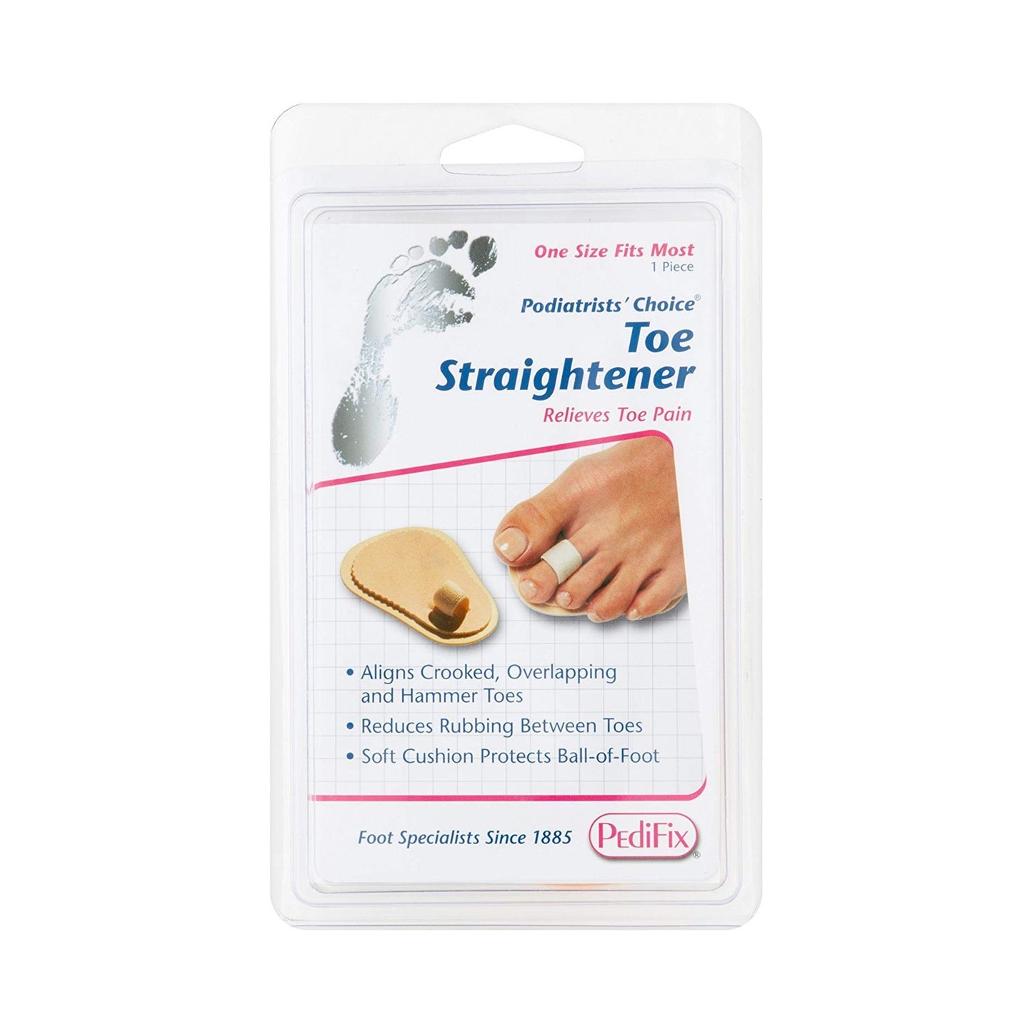 TOE STRAIGHTENER, SNGLT-PEDI