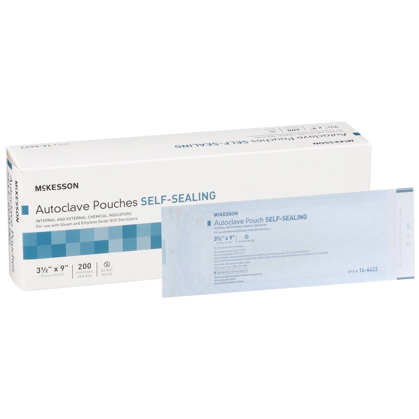 POUCH, SELF SEAL ECON 3.5X9