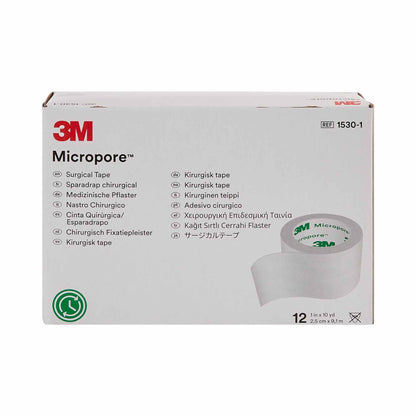 TAPE, ADHSV PAPER MICROPORE 1"X10YDS