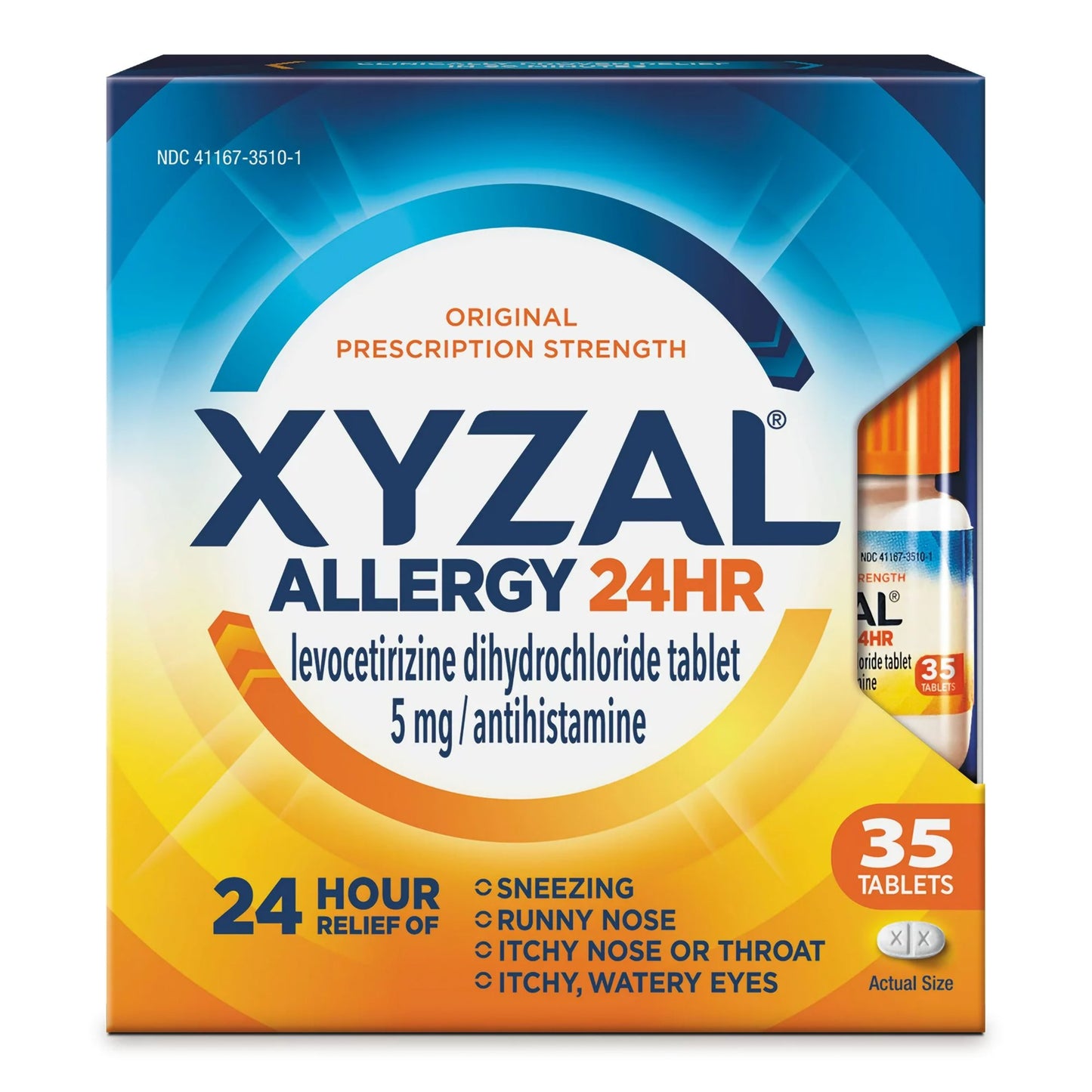 XYZAL, TAB 24HR