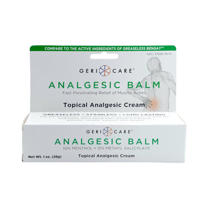 CREAM, ANALGESIC RUB GREASELESS 1OZ