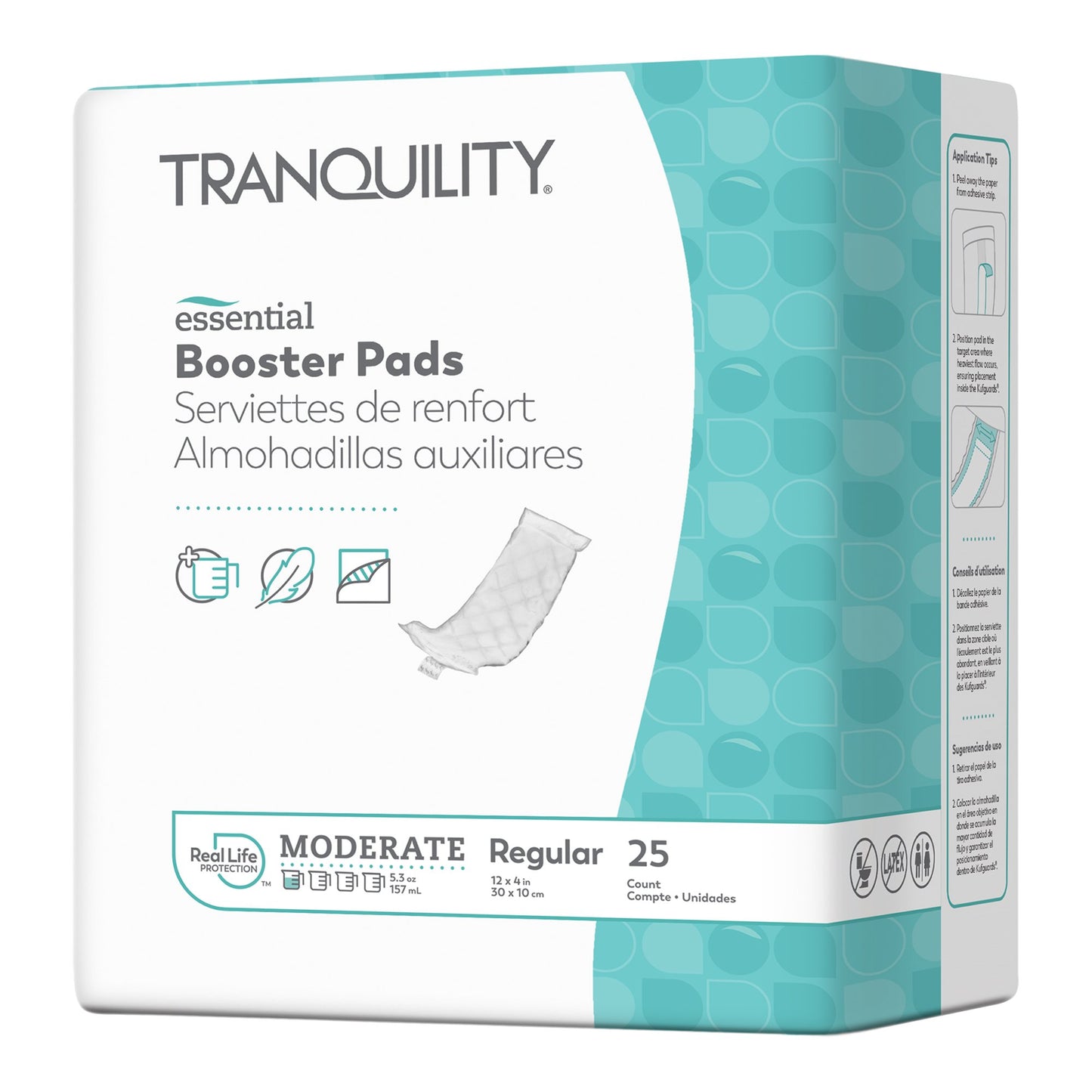 PAD, BOOSTER TRANQUILITY ESSENT F/DISP UNDERGARMENT
