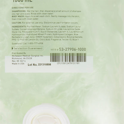 SHAMPOO, HAIR/BODY COND CUCUMDISC 1000ML
