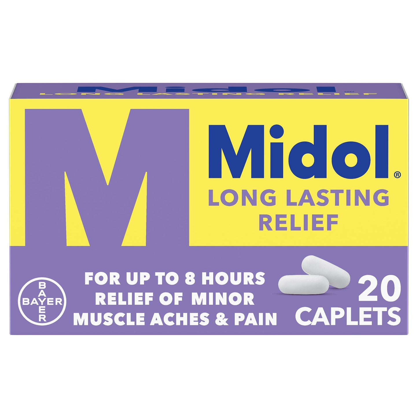 MIDOL, CAP LONG LASTING 650MG