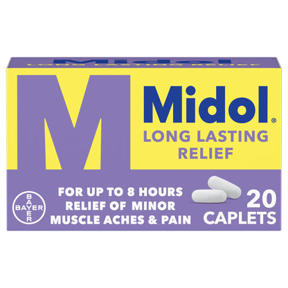 MIDOL, CAP LONG LASTING 650MG
