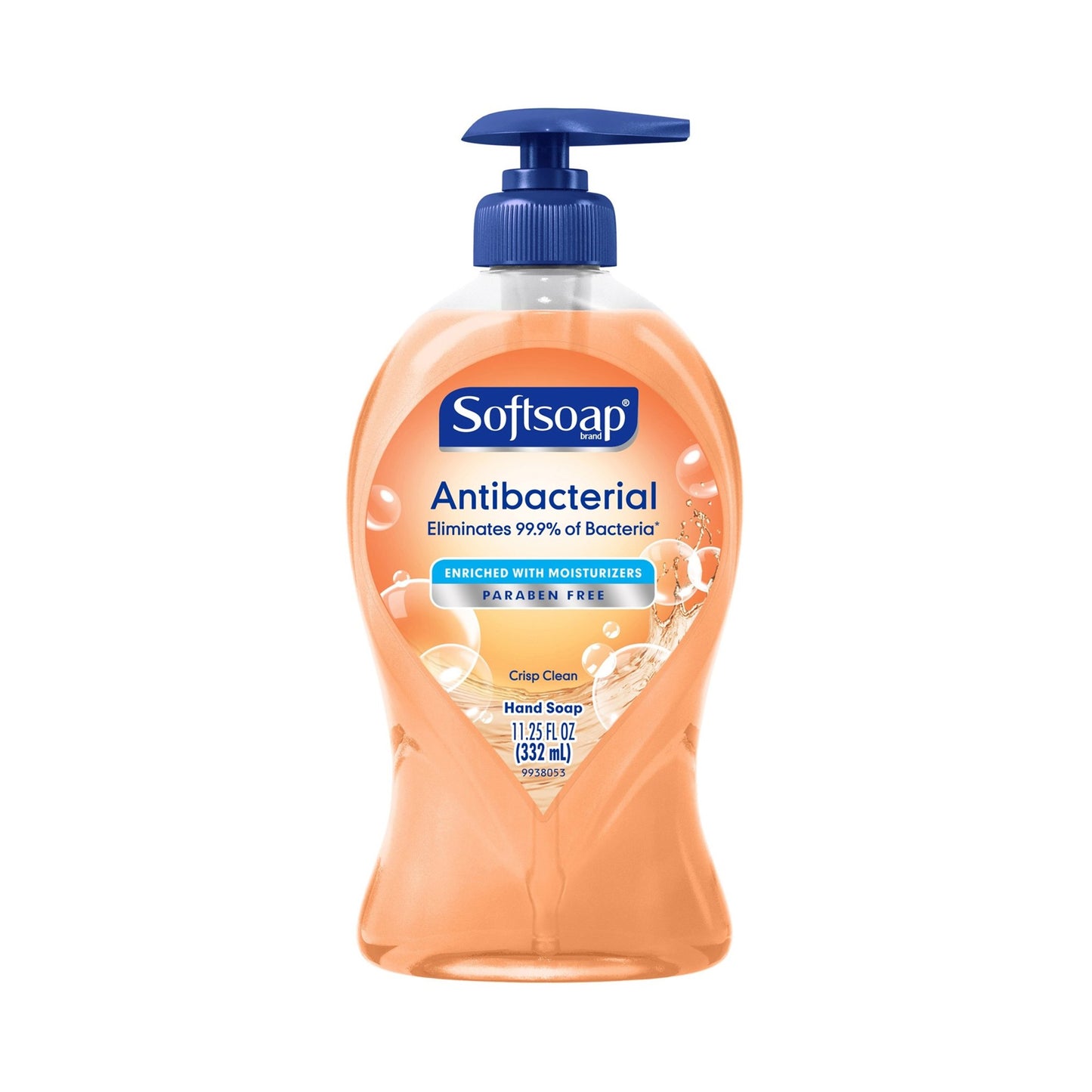 SOAP, HAND SOFTSOAP CRISP CLEAN ANTIBAC 11.25OZ
