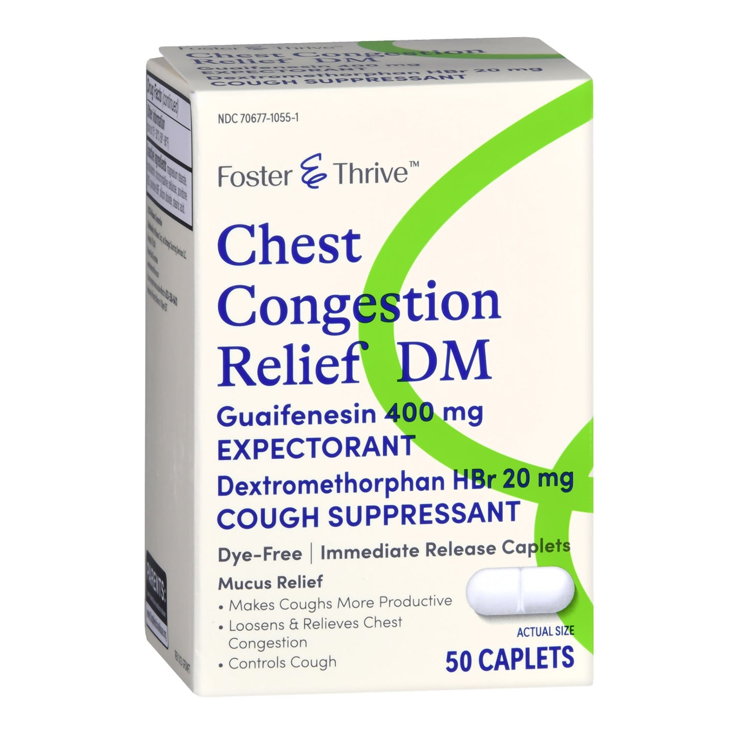 CHEST CONGESTION RELIEF DM, TAB FT 400-20MG