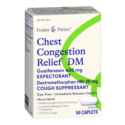 CHEST CONGESTION RELIEF DM, TAB FT 400-20MG