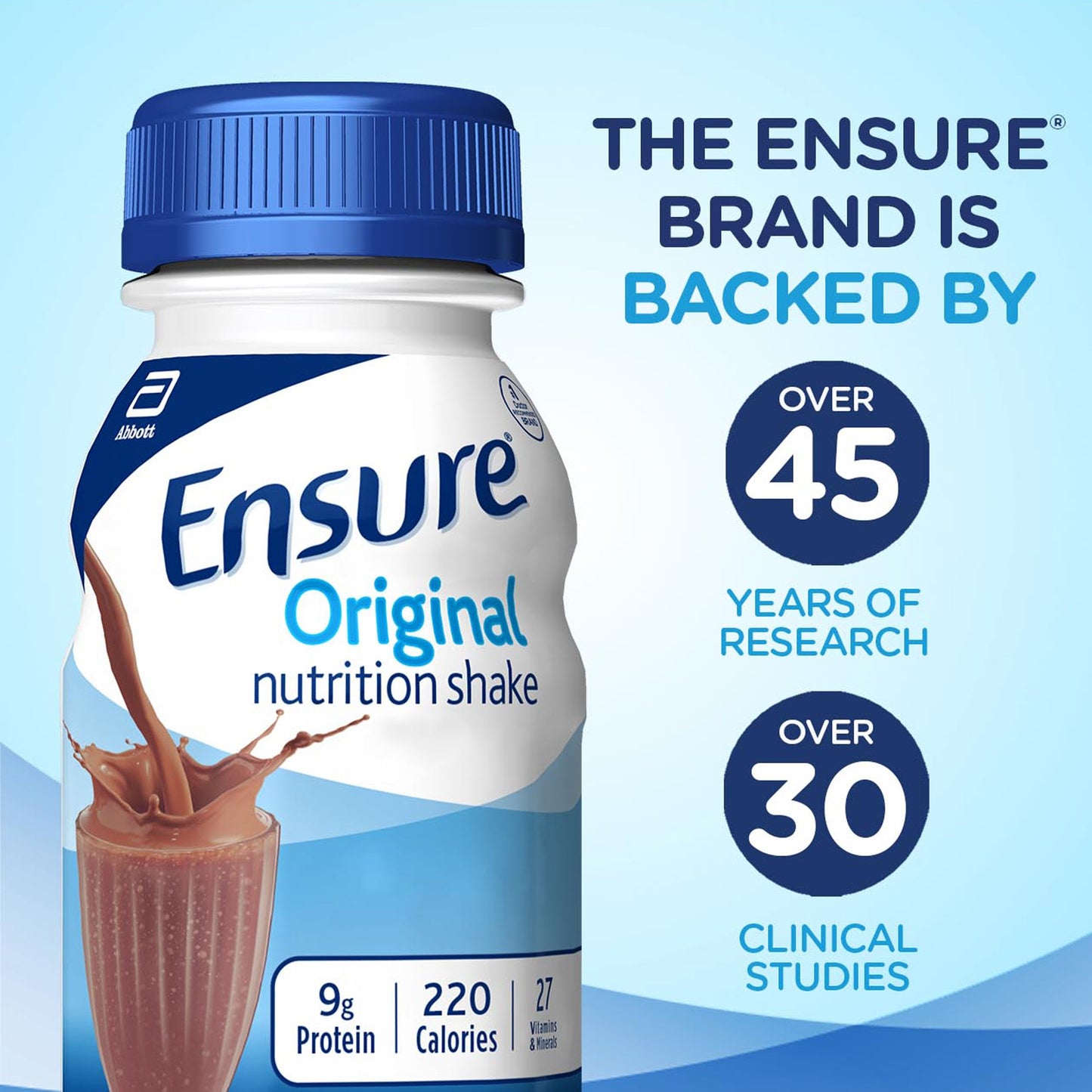 ENSURE, RTD CREAMY MILK CHOC 8OZ BTL