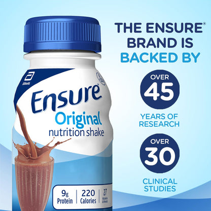 ENSURE, RTD CREAMY MILK CHOC 8OZ BTL