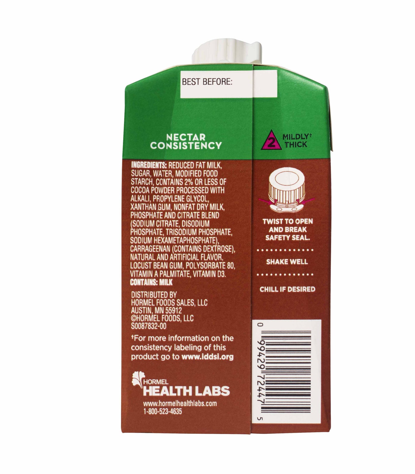 THICK&EASY, DAIRY THICKENED CHOCOLATE NECTAR 8OZ