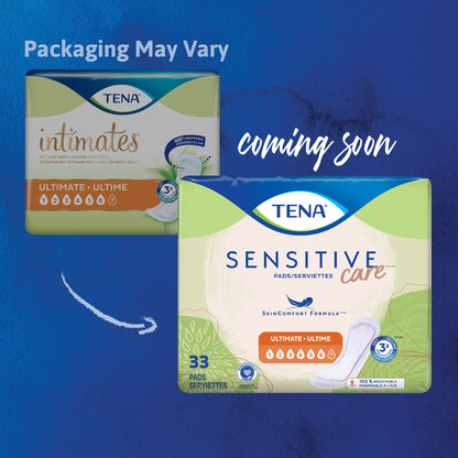 PAD, INCONT TENA SENSATIVE CARE ULTIMATE