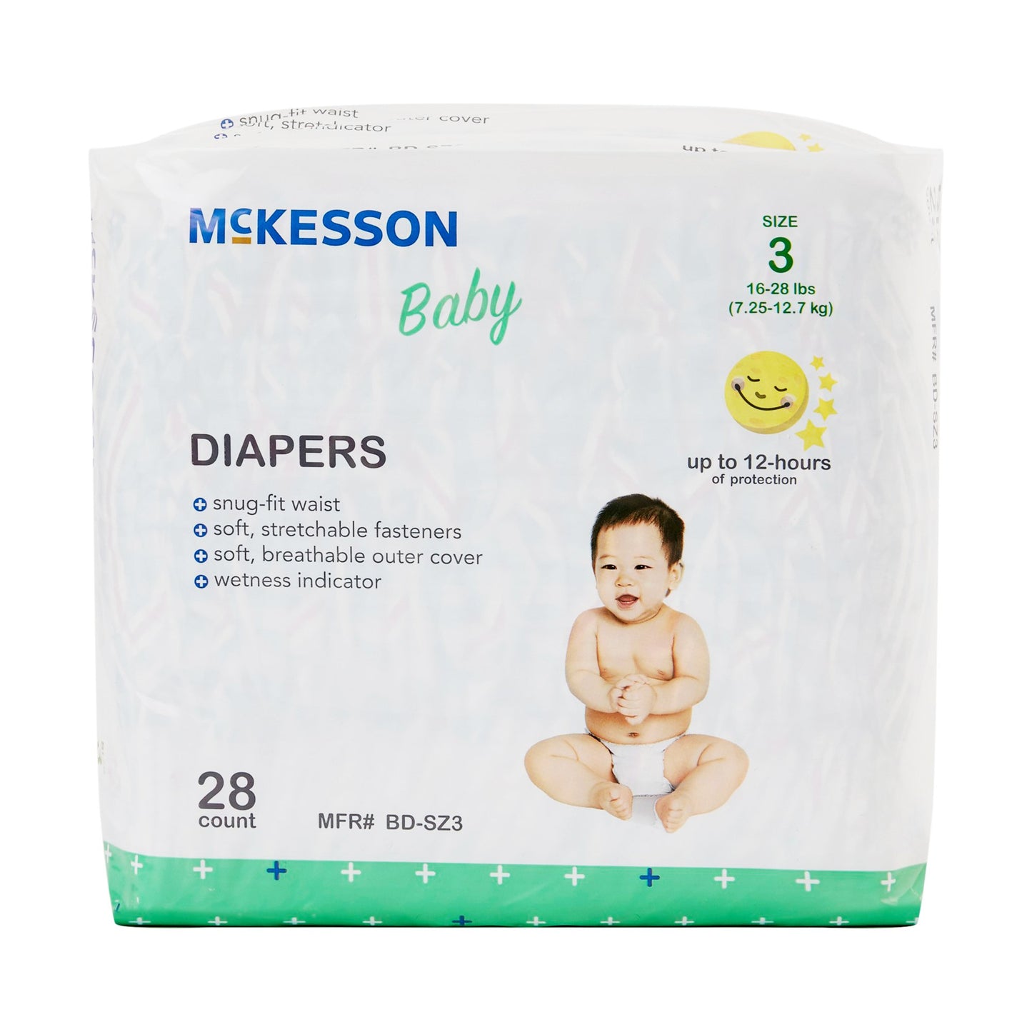DIAPER, BABY SZ3 16-28 LBS