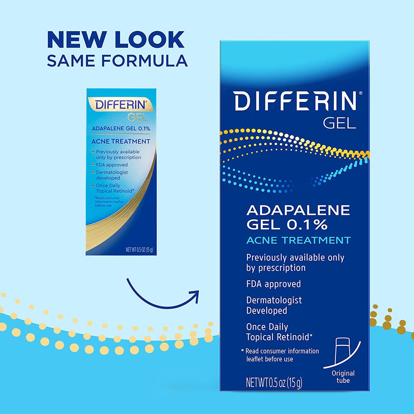 DIFFERIN, GEL 0.1% 15GM