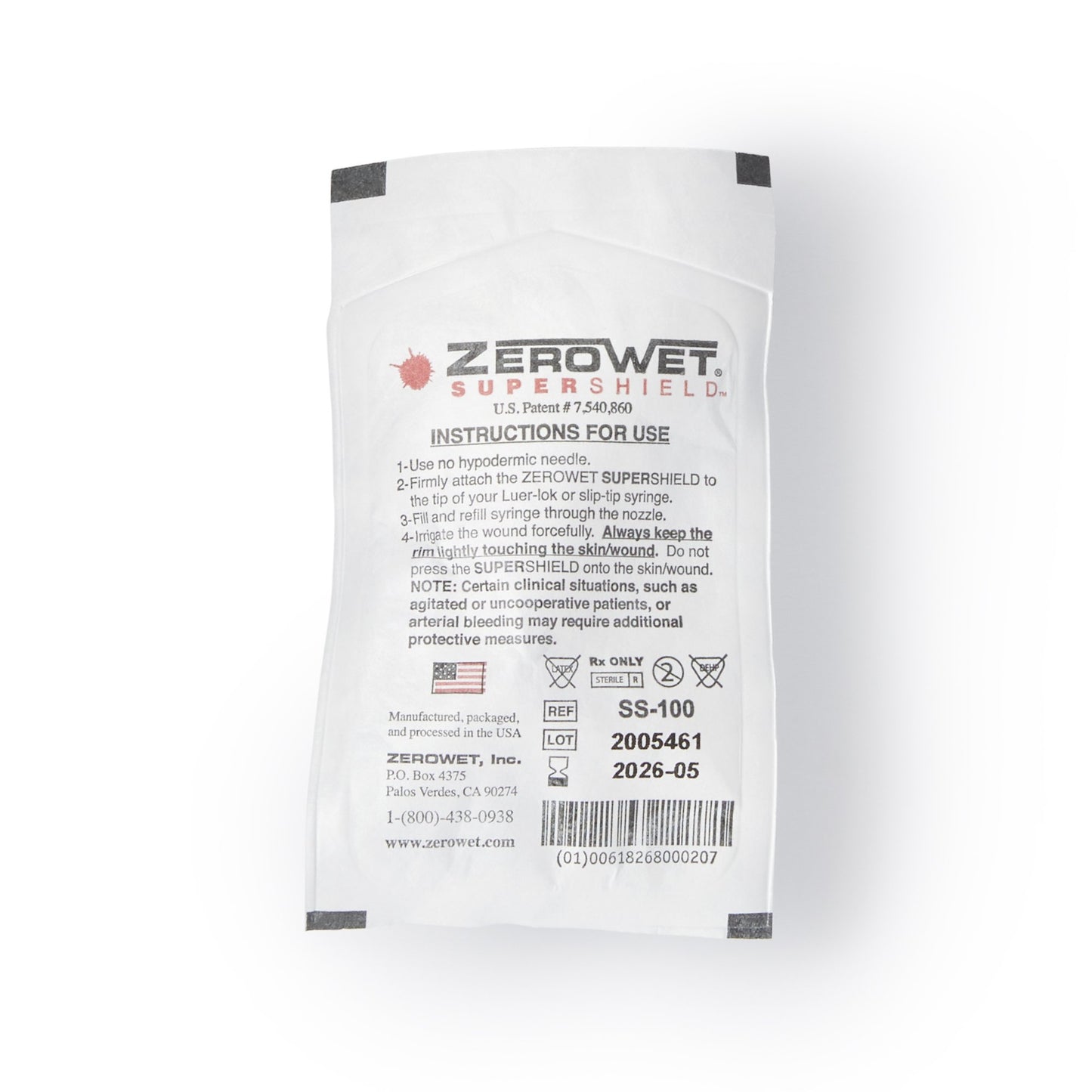 SHIELD, SPLASH ZEROWET