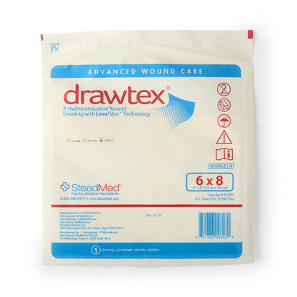 DRESSING, WND W/LEVA FIBER 6X8