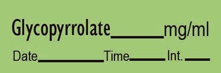 LABEL, GLYCOPYRROLATE GRN