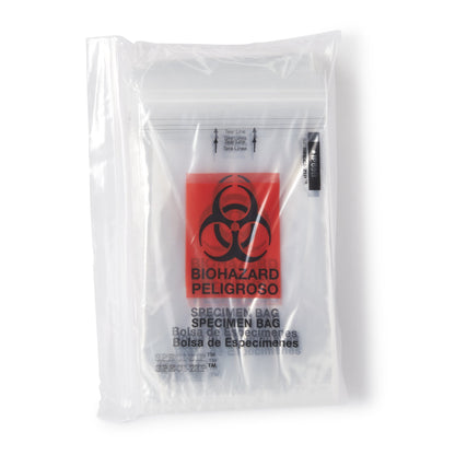 BAG, BIO SPCMN ZIP PCKT CLR 6X9