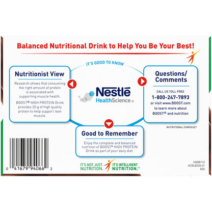 BOOST, HIGH PROTEIN CHOCOLATE8OZ