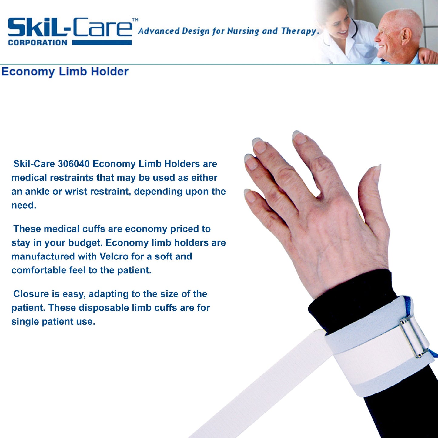 RESTRAINT, LIMB BULK7010BP SKLCRE