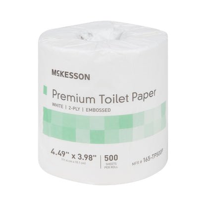 TISSUE, TOILET PREM WHT 2PLY