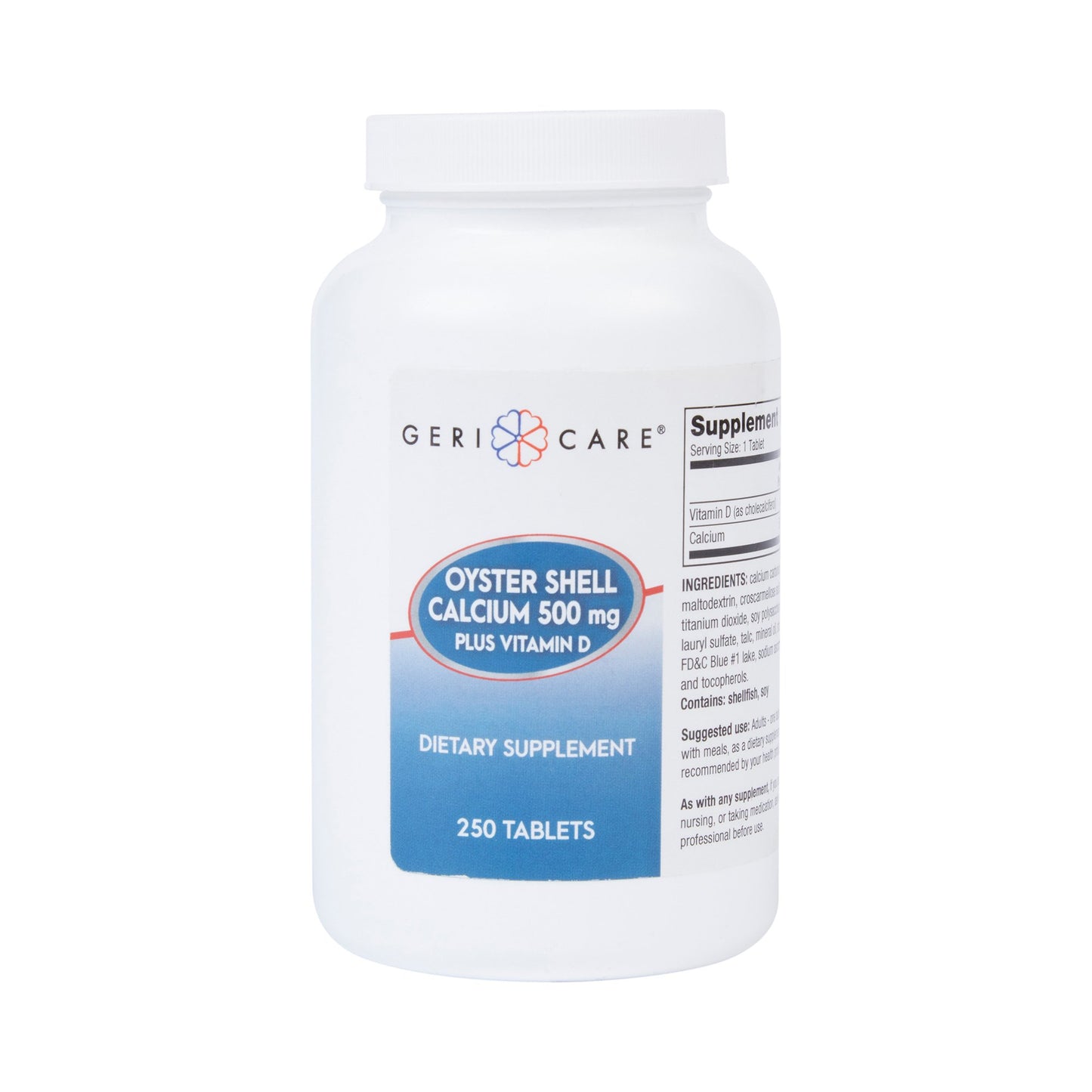 OYSTER SHELL CALCIUM, TAB 500MG +VITMN D3 200IU