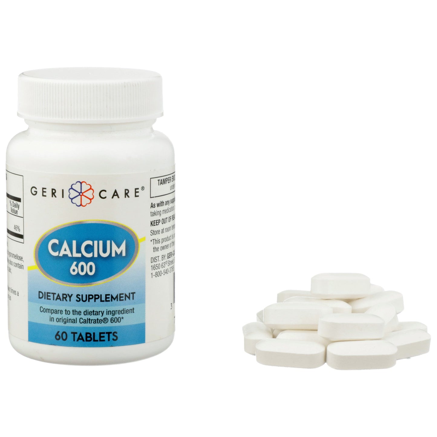 VITAMIN CALCIUM CARBONATE, CAP600MG