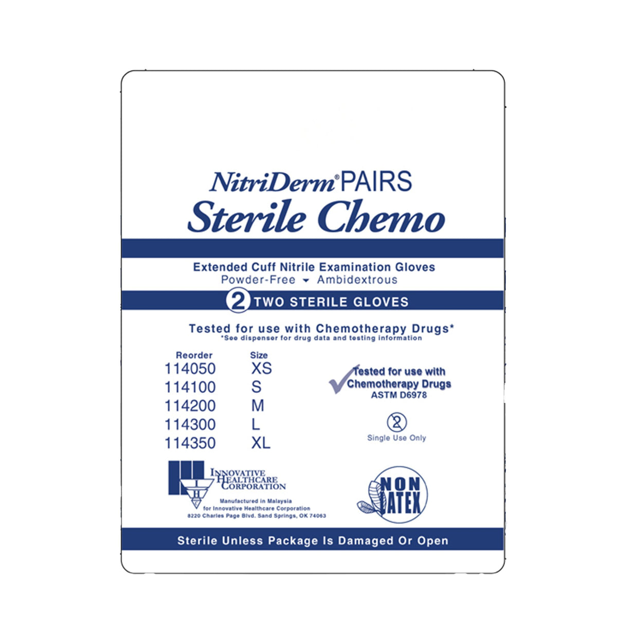 GLOVE, EXAM NTRL LG STR2 EXTCFCHEMO