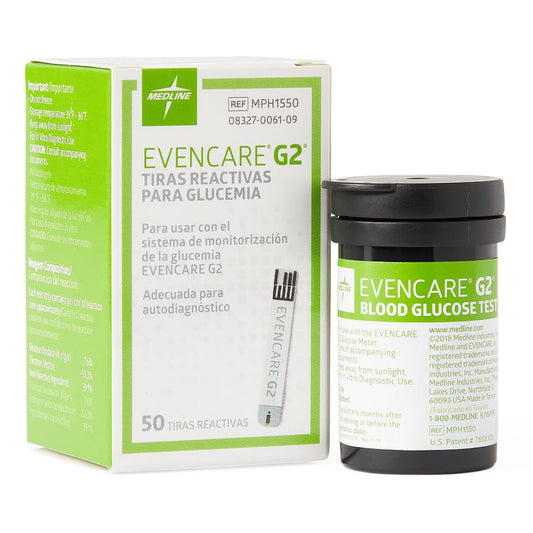 TEST STRIP, BLD GLUC METER EVENCARE G2