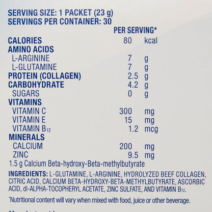JUVEN, PDR UNFLV 0.82OZ PKT