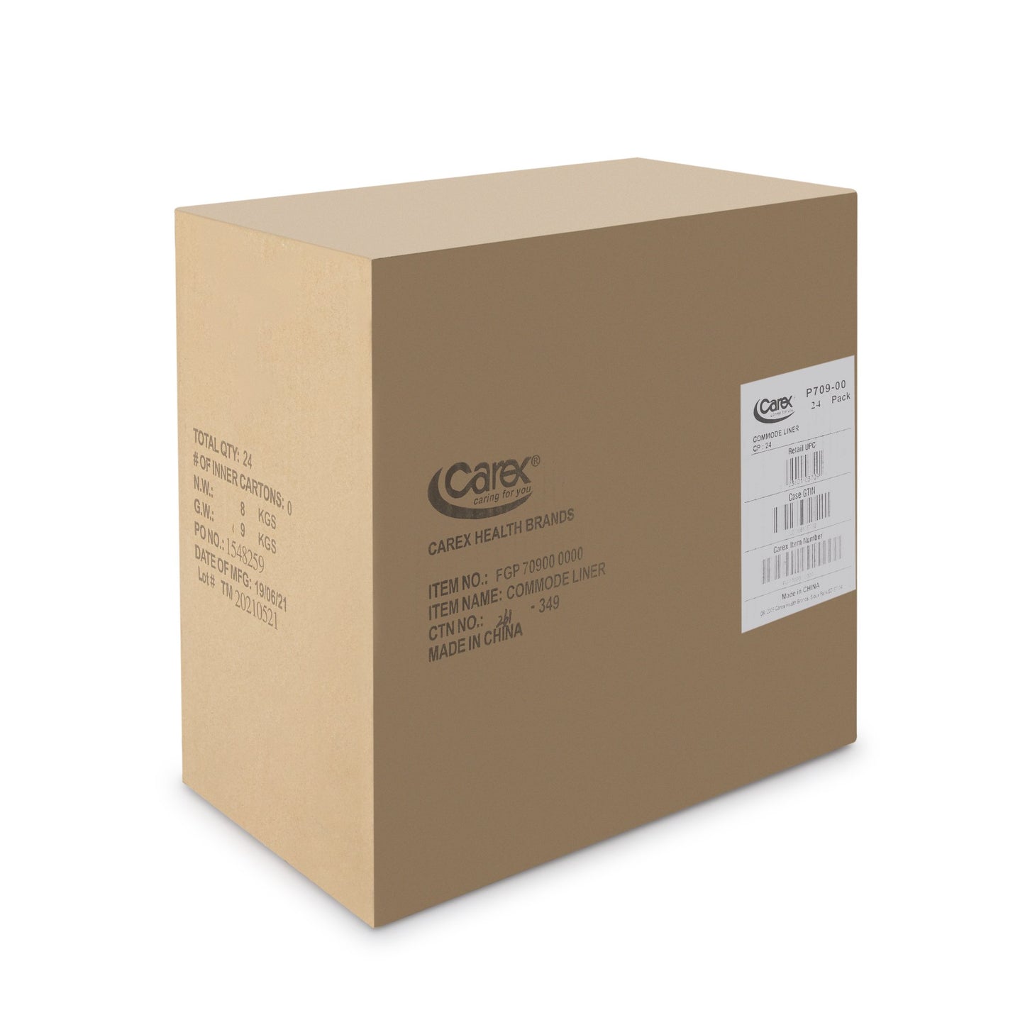 LINER, COMMODE