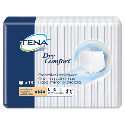 UNDERWEAR, TENA DRY COMFORT LG