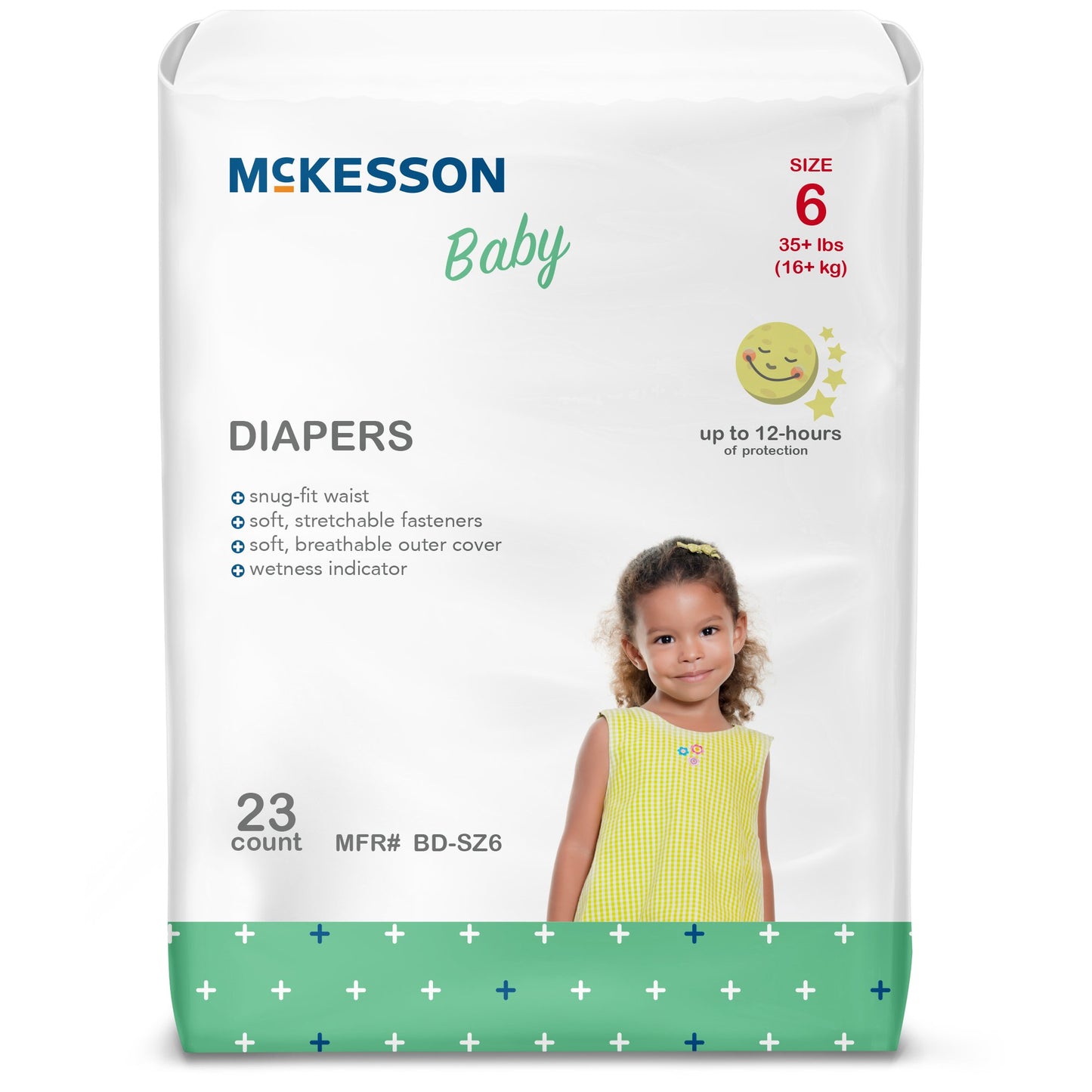 DIAPER, BABY SZ6 35+LBS