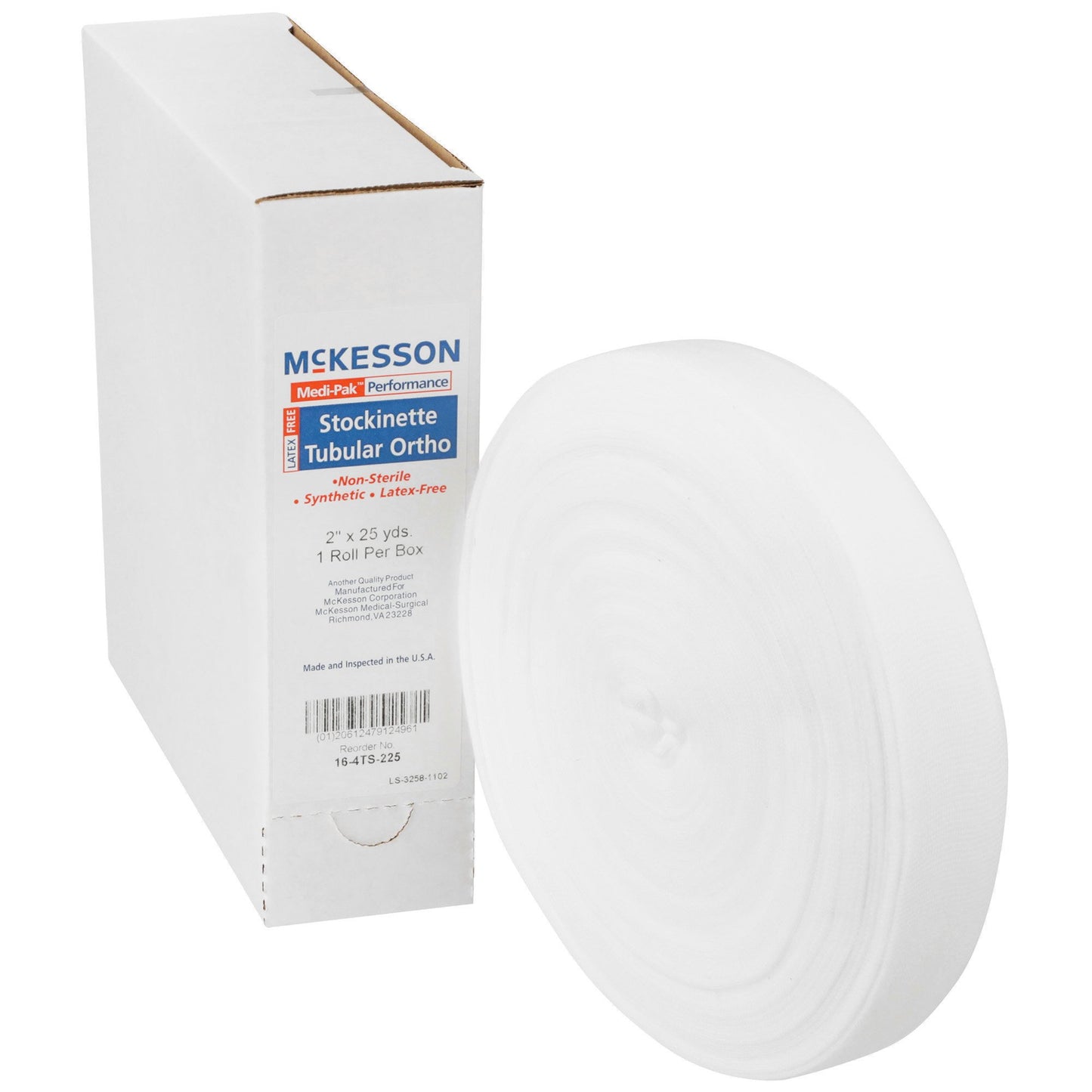STOCKINETTE, TUBE POLY 2"X25YD