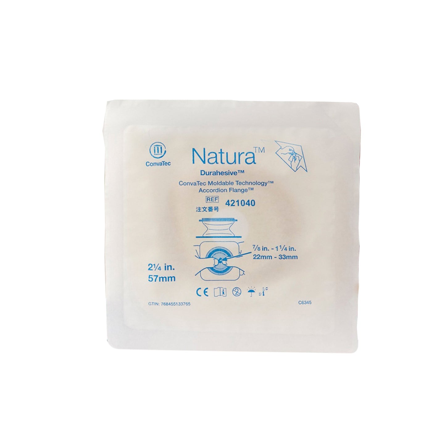 WAFER, DURAHESIVE MOLDABLE 2 1/4"