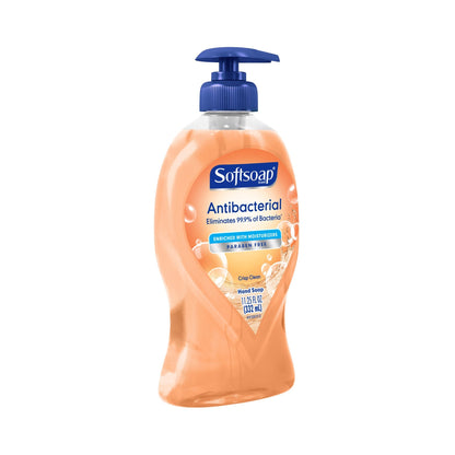 SOAP, HAND SOFTSOAP CRISP CLEAN ANTIBAC 11.25OZ