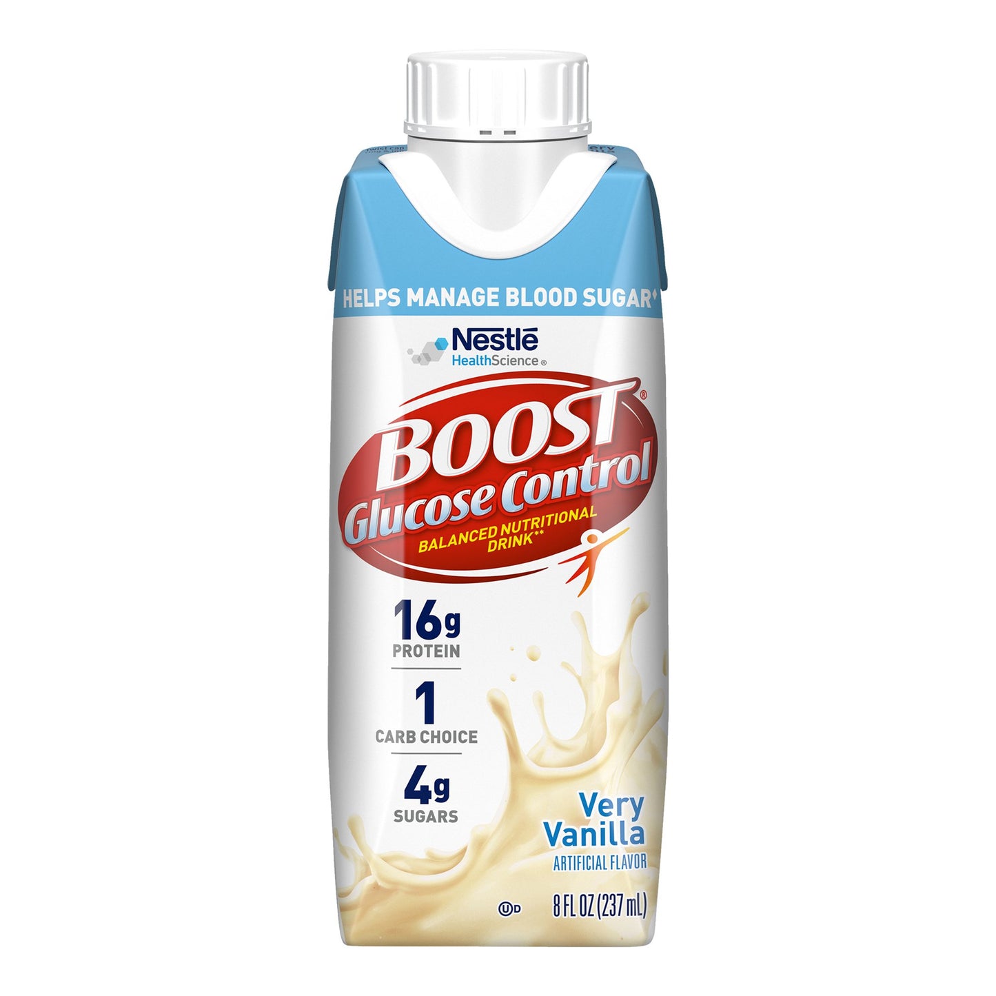 BOOST, GLUCOSE CONTROL VERY VANILLA 8OZ