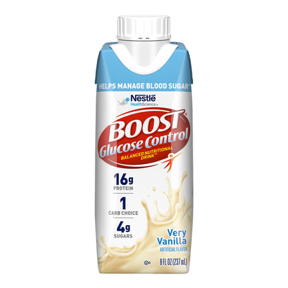 BOOST, GLUCOSE CONTROL VERY VANILLA 8OZ
