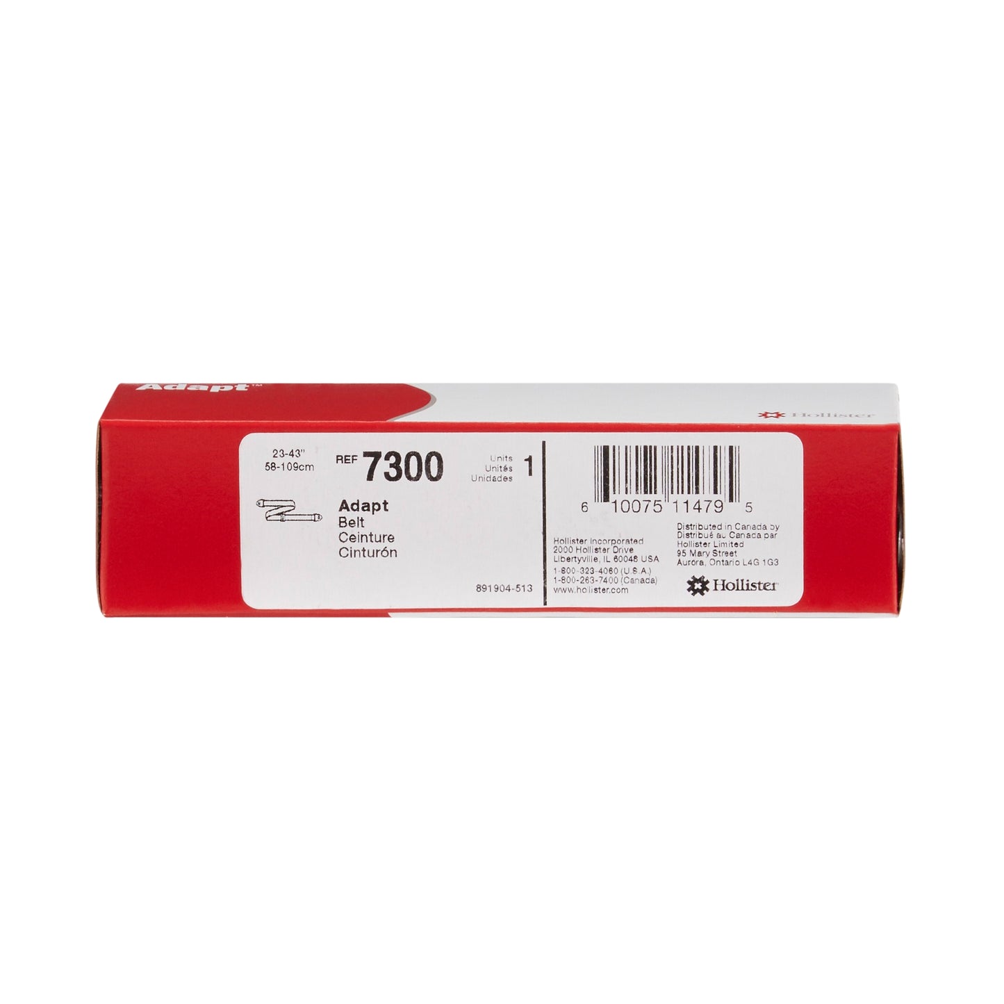 BELT, OSTOMY MED 23"-43"HOLSTR