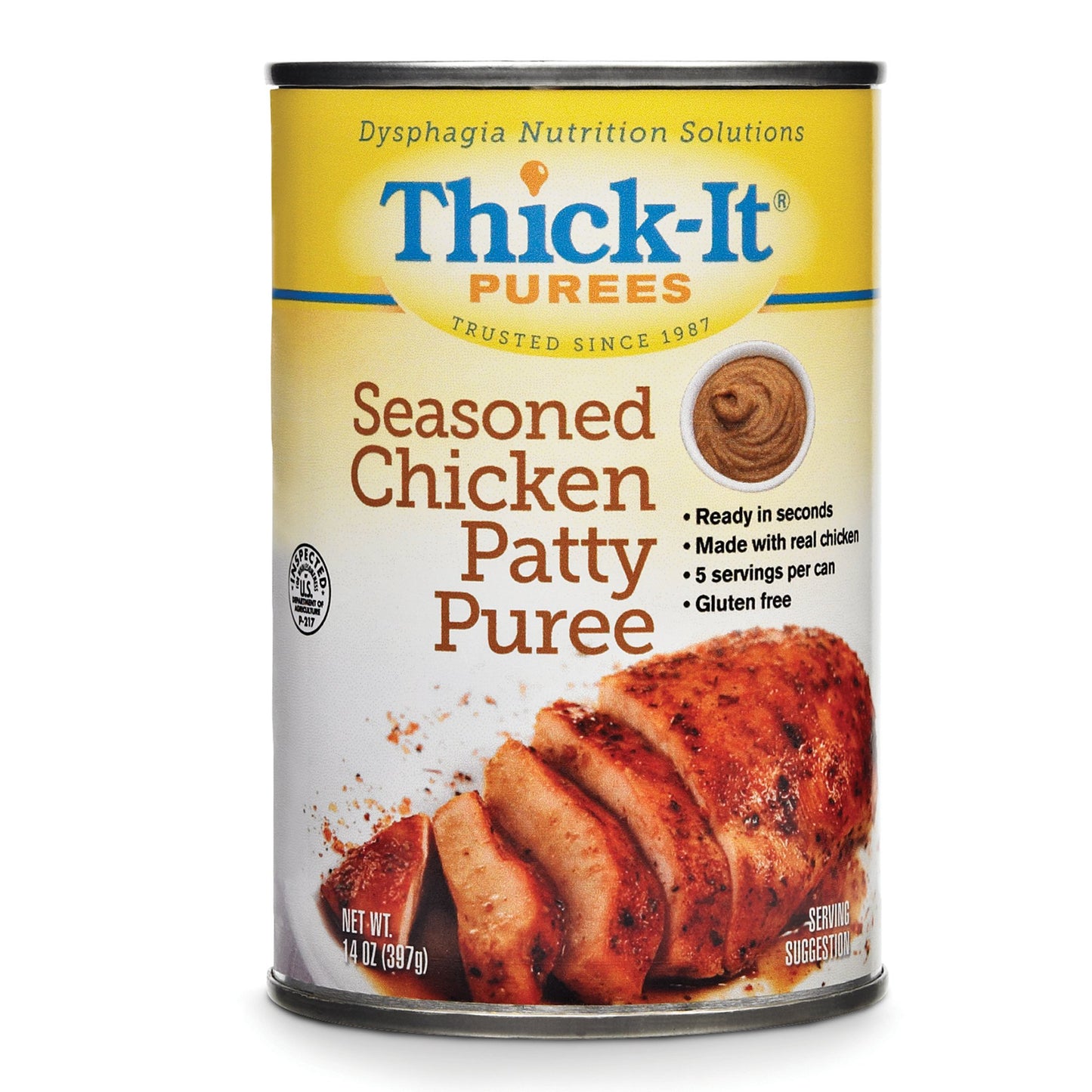 THICK-IT, PUREE SEASONED CHICKEN 14OZ
