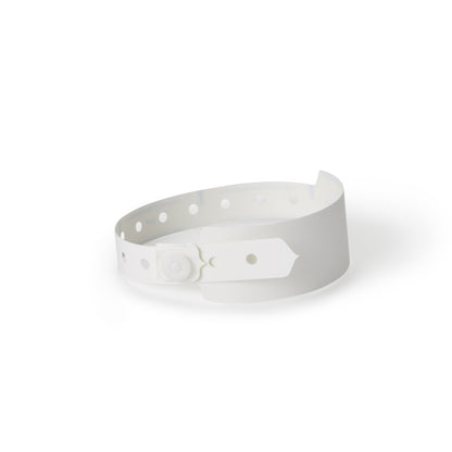ID BAND, PERMANENT CLSR WHT