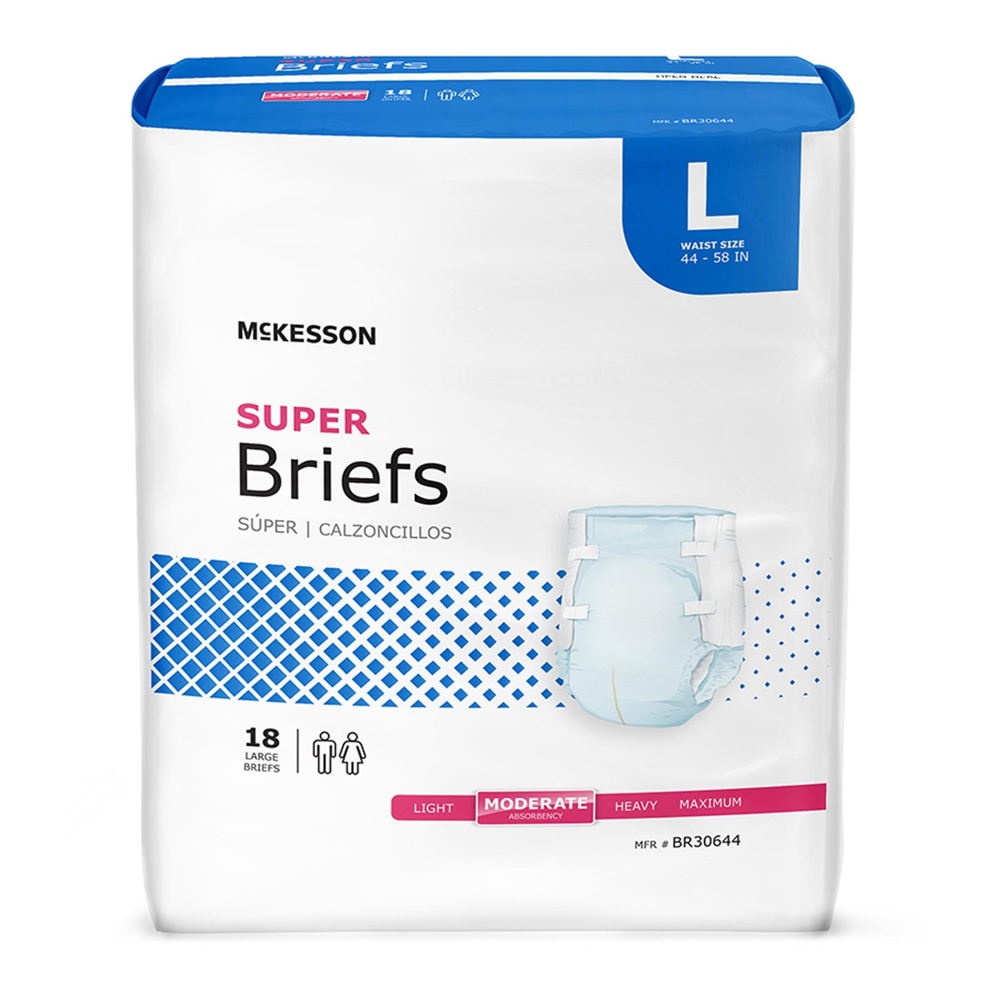 BRIEF, TAB CLSR SUPER LG 44-58