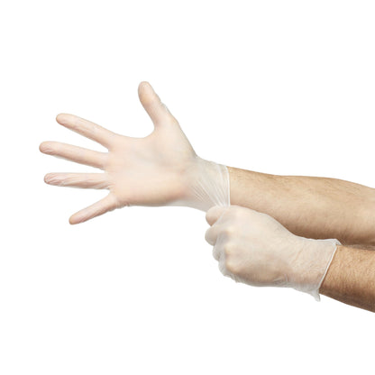GLOVE, EXAM VNYL LG N/S