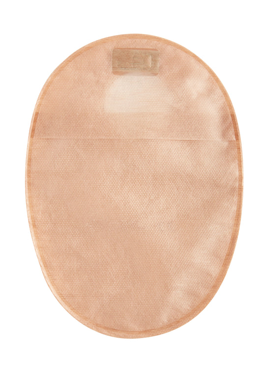 POUCH, OST NATURA 2PC CLSD W/FILTER STD 8" 57MM
