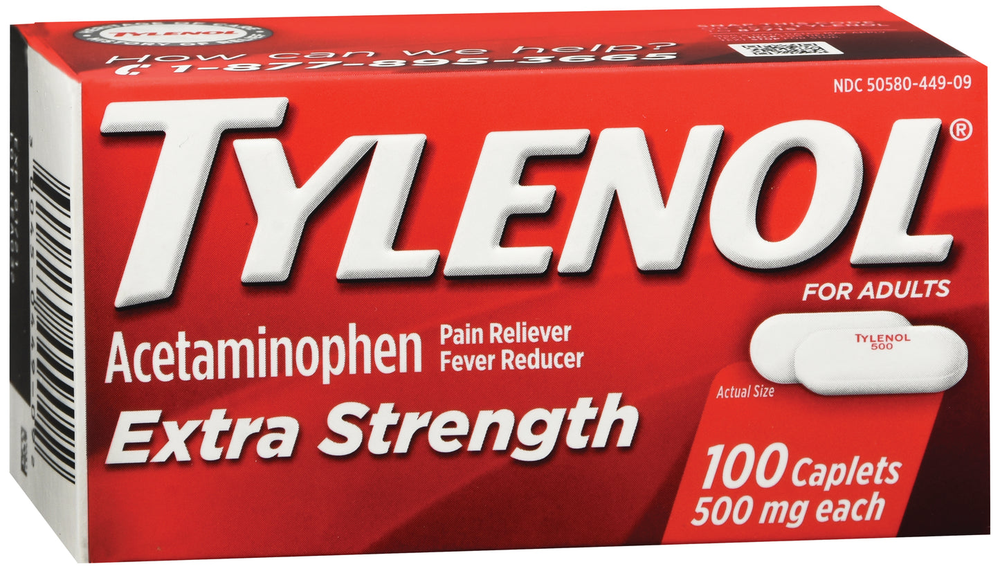 TYLENOL, CAP XS 500MG