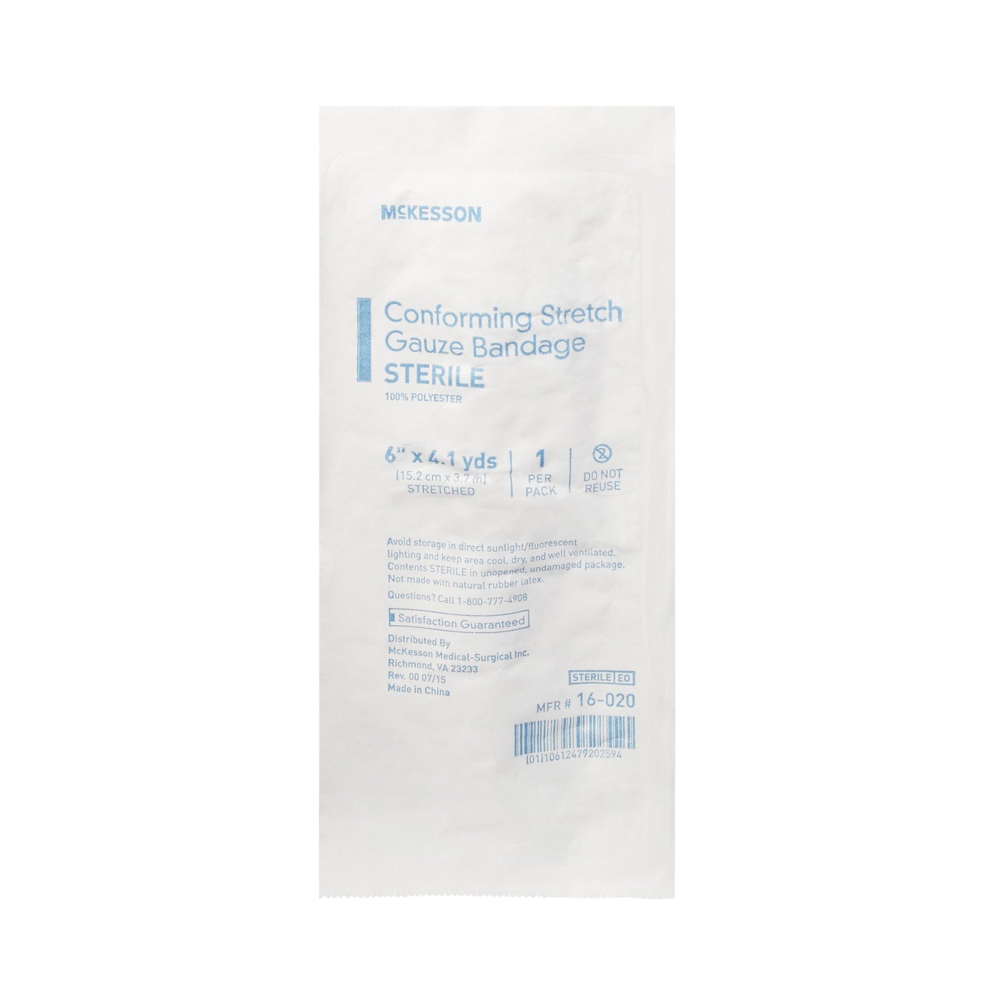 BANDAGE, CNFRM STR 6"X4.1YDS