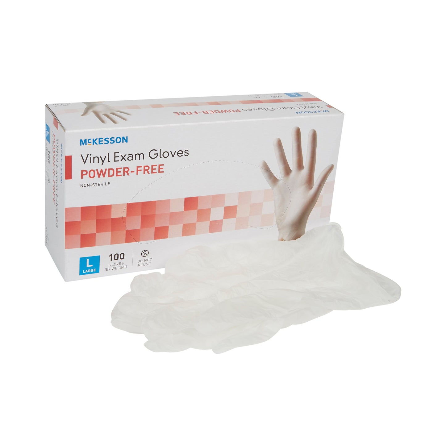 GLOVE, EXAM VNYL LG N/S